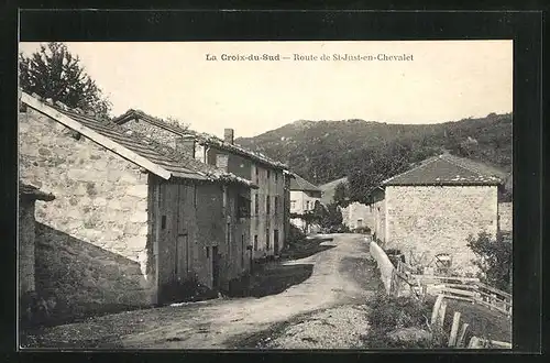 AK La Croix-du-Sud, Route de St-Just-en-Chevalet