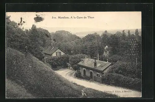 AK Meulan, A la Gare de Thun