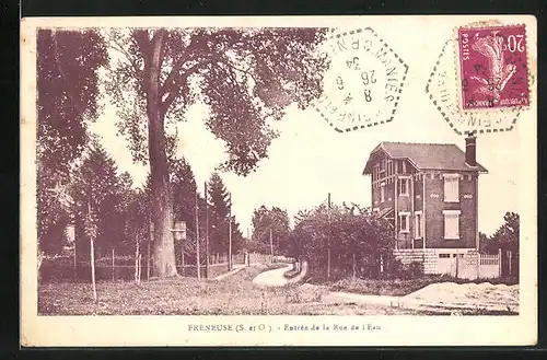 AK Freneuse, Entrèe de la Rue de l`Eau