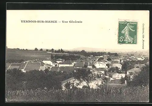 AK Vernois-sur-Mance, Vue Gènèrale