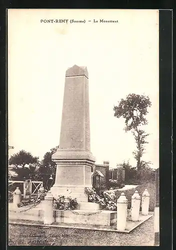 AK Pont-Remy, Le Monument