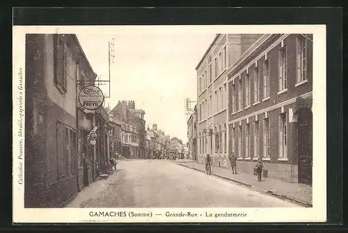 AK Gamaches, Grande Rue, La Gendarmerie