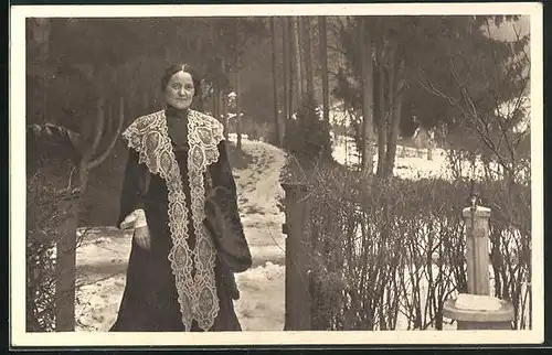 AK Schriftstellerin Agnes Günther