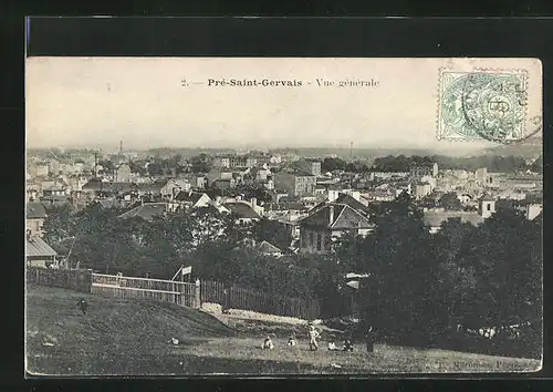 AK Pre-Saint-Gervais, Vue Generale