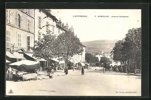 AK Aurillac, Avenue Gambetta