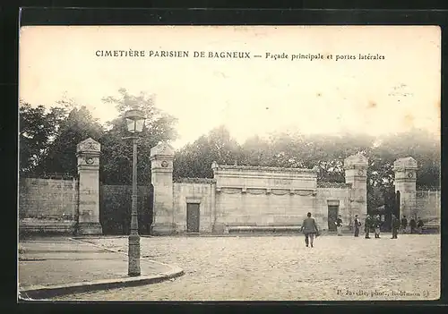 AK Bagneux, Cimetière Parisien