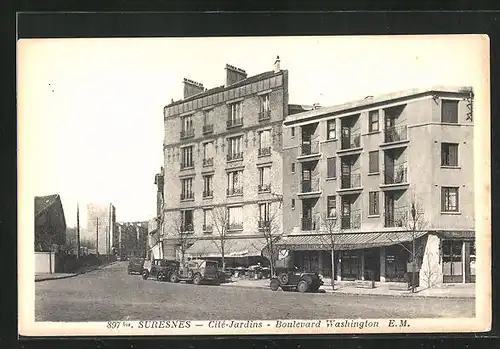 AK Suresnes, Cité-Jardins, Boulevard Washington