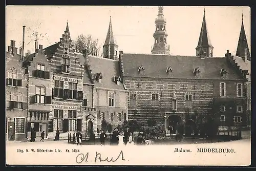 AK Middelburg, Balans, Blick auf Kirche