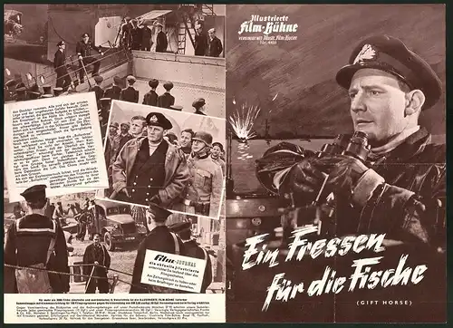 Filmprogramm IFB Nr. 4451, Ein Fressen für die Fische, Trevor Howard, Richard Attenborough, Regie: Compton Bennett