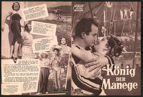 Filmprogramm DNF, König der Manege, Fritz Imhoff, Hans Richter, Regie: Ernst Marischka