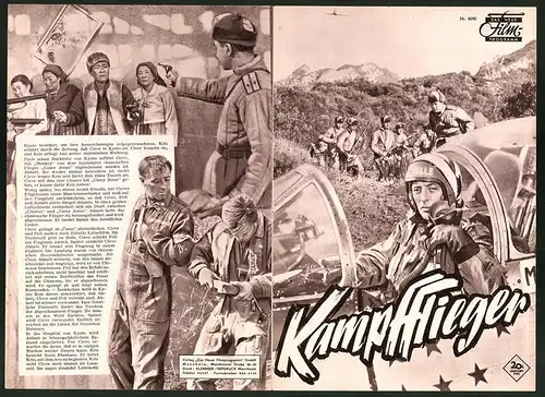 Filmprogramm DNF Nr. 4090, Kampfflieger, Robert Mitchum, Robert Wagner, Regie: Dick Powell