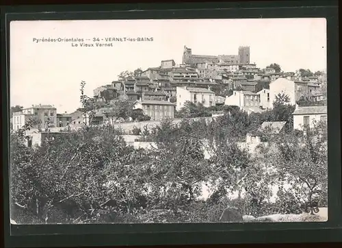 AK Vernet-les-Bains, Le vieux Vernet