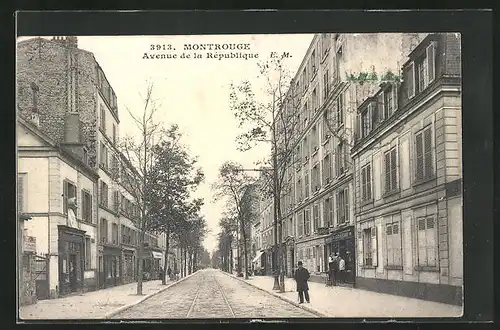 AK Montrouge, Avenue de la République