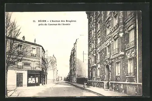 AK Bécon, L`Avenue des Bruyéres