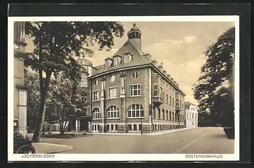 AK Aschersleben, Blick nach dem Bestehornhaus