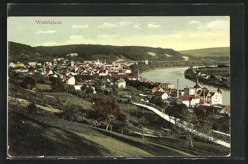 AK Waldshut, Blick auf die Stadt