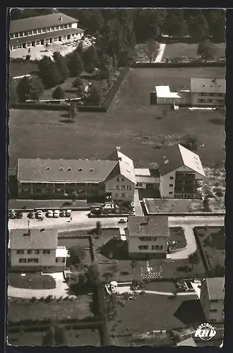 AK Schömberg / Schwarzwald, Teilansicht, Luftbild