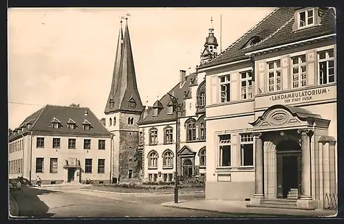 AK Egeln, Partie am Markt