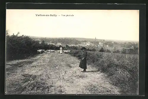 AK Vallon-en-Sully, Vue gènèrale