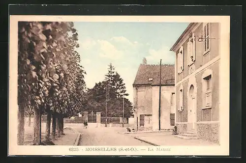 AK Moisselles, La Mairie