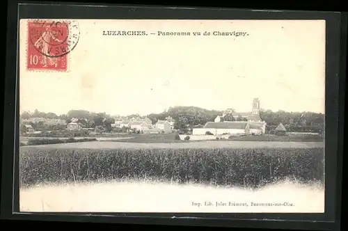 AK Luzarches, Panorama vu de Chauvigny