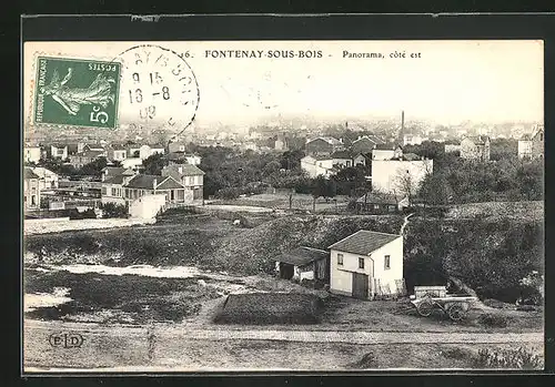 AK Fontenay-sous-Bois, Panorama, Cote est