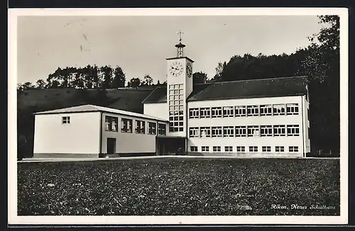 AK Rikon, Neues Schulhaus