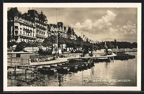 AK Genève, Quai Wilson