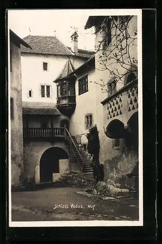 AK Vaduz, Schloss Vaduz, Innenhof