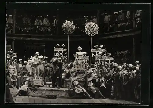 AK Bayreuth, Festspiele 1963, Meistersinger III. Akt, Festwiese