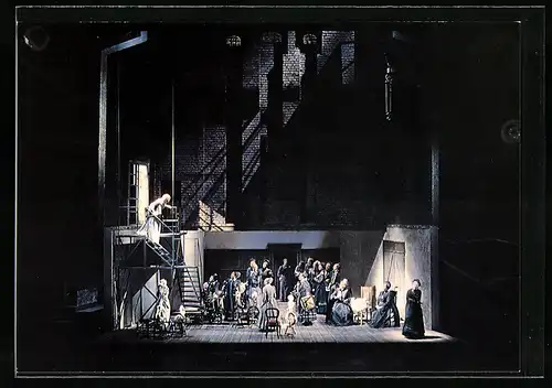 AK Bayreuth, Festspiele 1978, Der Fliegende Holländer II. Akt, Damengruppe