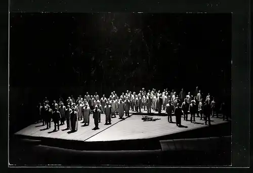 AK Bayreuth, Festspiele 1978, Tannhäuser III. Akt, Sterbeszene