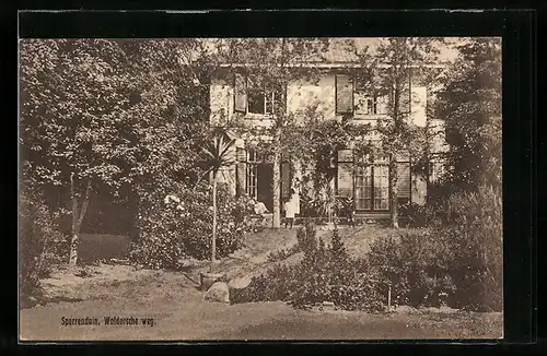 AK Huis ter Heide, Sparrenduin, Woldersche Weg