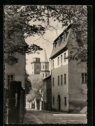 AK Zittau, Blick zur Johanniskirche