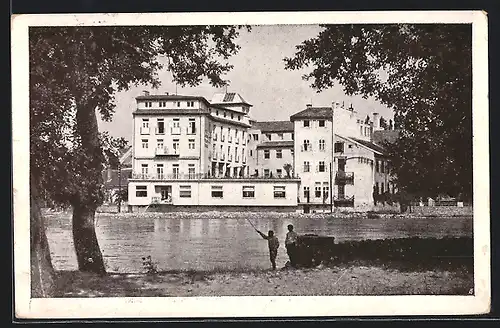 AK Piestany, Sanatorium, Dr. Schmidt und Dr. Weisz