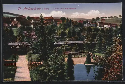 AK St. Andreasberg i. Harz, Am Luft- und Sonnenbad