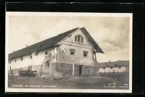 AK Jezerzianka, Volltreffer am Meierhof