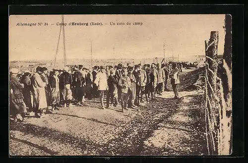 AK Heuberg /Bade, Camp d`Heuberg, Un coin du camp