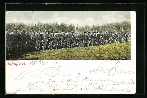 AK Schweizer Soldaten der Infanterie in Uniform