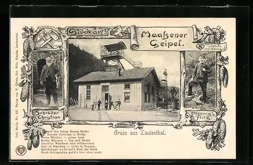 AK Lautenthal i. Oberharz, Grube Maassener Gaipel, Schröder Christian