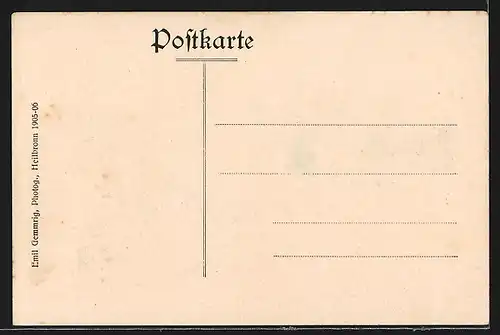 AK Obereisesheim, Gastgaus zum Rössle, Kirche, Totalansicht