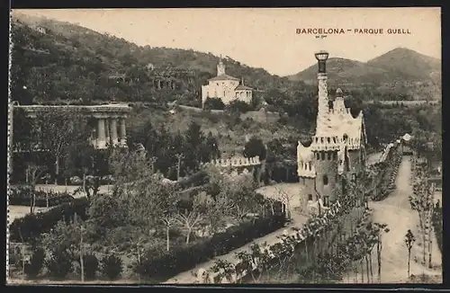 AK Barcelona, Parque Guell