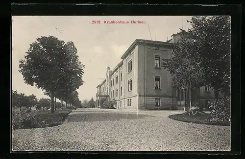 AK Herisau, Blick auf das Krankenhaus