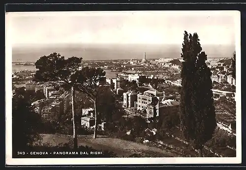 AK Genova, Panorama dal Righi