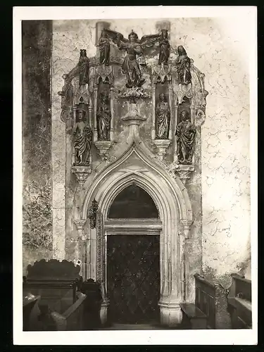 42 Fotografien Sepp Gastberger, St. Wolfgang, Ansicht St. Wolfgang / Salzkammergut, Wallfahrtskirche Innenansichten