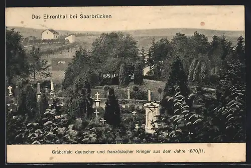AK Saarbrücken, Gräberfeld im Ehrenthal
