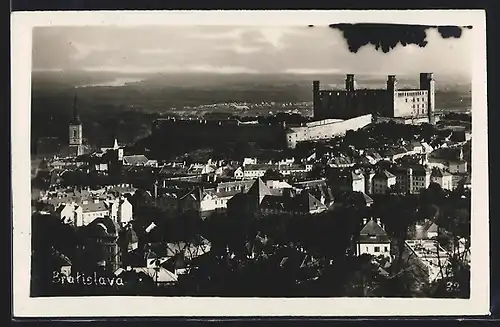 AK Bratislava, Blick auf Burgberg