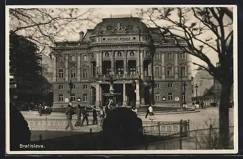 AK Bratislava, Partie am Stadttheater