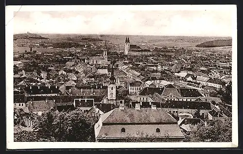 AK Nitra, Ortsansicht mit Kirche