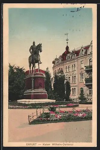 AK Erfurt, Kaiser Wilhelm-Denkmal